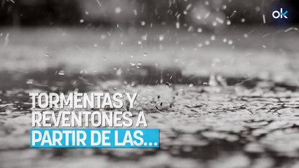 La AEMET pide que Andalucía se prepare por lo que llega hoy: tormentas y reventones a partir de las…