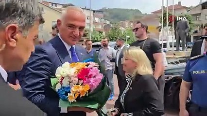 Kültür ve Turizm Bakanı Ersoy, Gülüç’te temaslarda bulundu