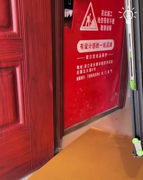 The process of installing sliding doors!