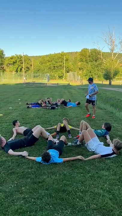 Entrainement U18, le 04/08