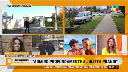 Ana Paula Dutil habló de Julieta Prandi en medio del juicio a Claudio Contardi y confesó qué le escribió