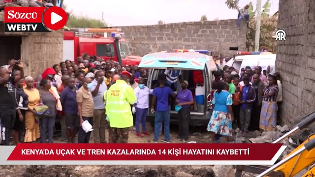 Kenya'da uçak ve tren kazalarında 14 kişi hayatını kaybetti