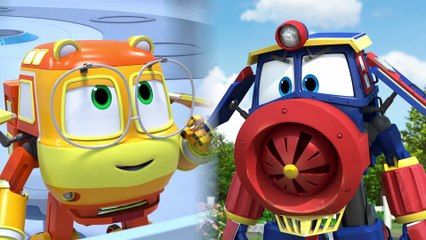 🚄🔥 Robot Trenler _ 3. Sezon 13.Bölüm TREN YARIŞI 🚆💨