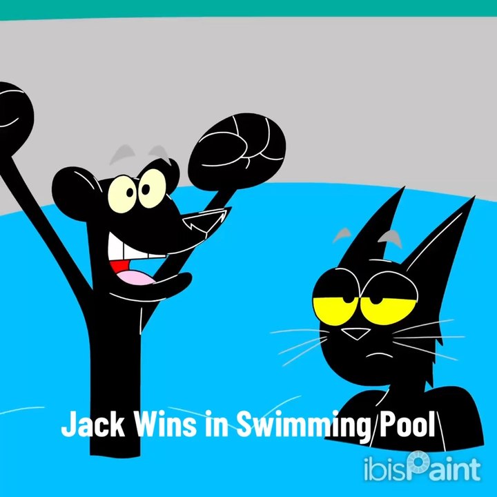 Johnny & Friends: Jack Wins in Swimming Pool in Speedpaint