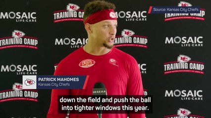 Mahomes plans to up aggression for new NFL season