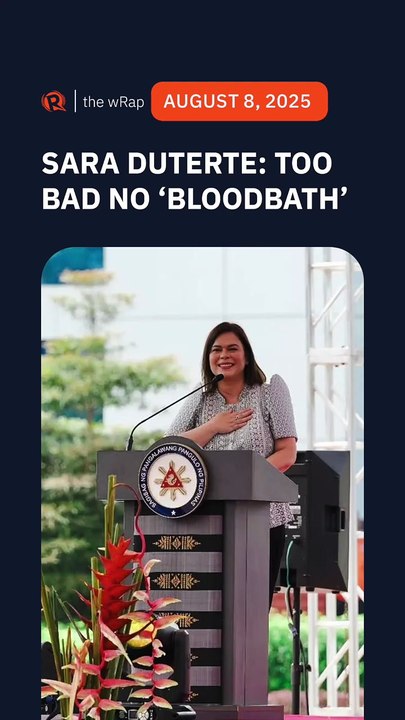 Sara Duterte: Too bad ‘bloodbath’ won’t happen but ready for future impeachment complaints
