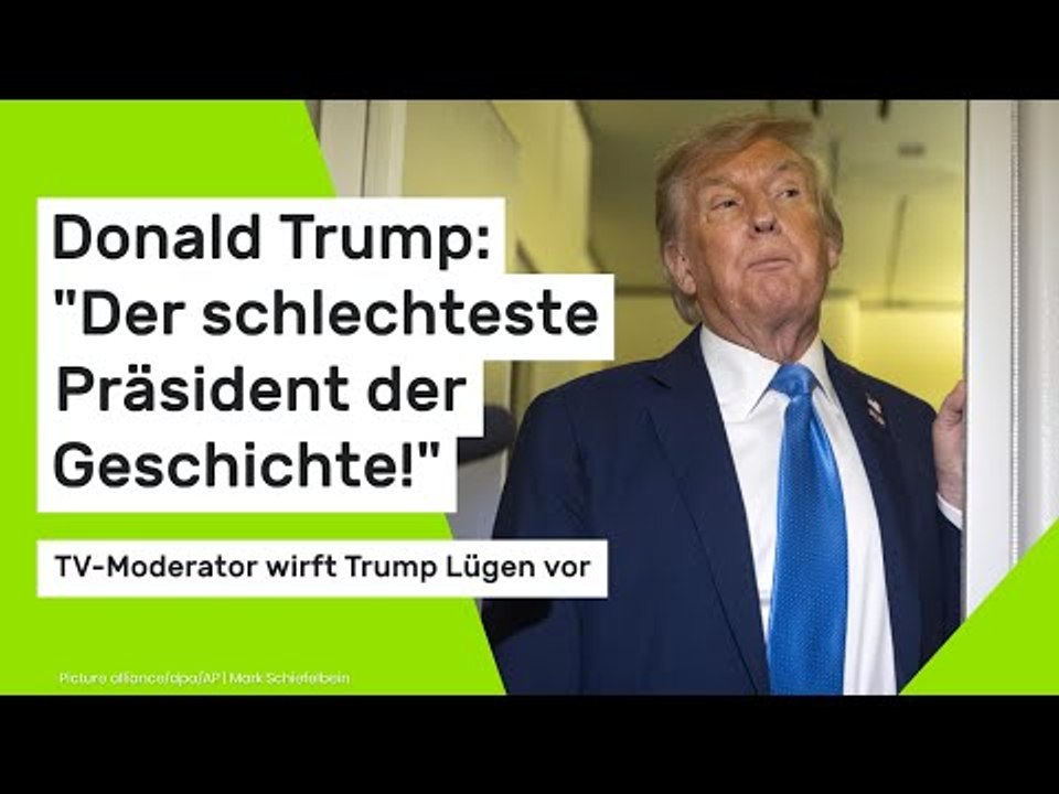 TV-Moderator wirft Donald Trump Lügen vor