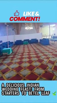 Savor the burst of flavors from spicy chaats to tangy starters and soothing digestive treats. #Viral #Trending #Foodie #IndianWedding