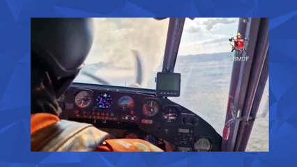 Fogo que atingiu vegetação na BR-070 foi extinto nesta sexta-feira