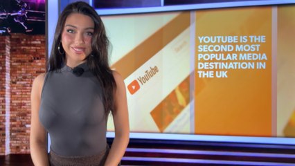 YouTube is the second most popular media destination in the UK