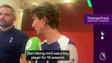 Frank outlines plans to replace Son at Tottenham