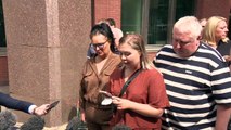 Harvey Willgoose's family speaks outside court