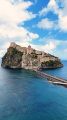 Château Aragonais sur l’Ile de Ischia en Italie