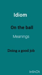 daily idioms/idiom/ general knowledge