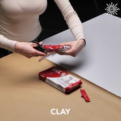 You can easily make this DIY unique clay lamp!