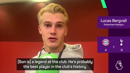 Bergvall sad to see 'legend' Son go