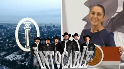 Claudia Sheinbaum presenta "México canta", canción dedicada a los migrantes de Grupo Intocable