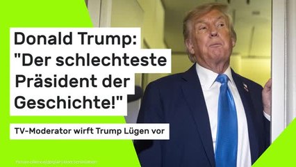 TV-Moderator wirft Donald Trump Lügen vor