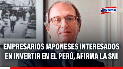 Empresarios japoneses interesados en invertir en el Perú: "Lo ven como un país clave", afirma la Sociedad Nacional de Industrias