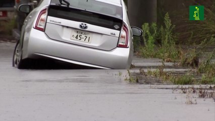 Medio millón de personas llamadas a evacuar por lluvias sin precedentes en Japón