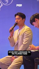 Hyun Bin's message to his Filipino fans | PEP Goes To