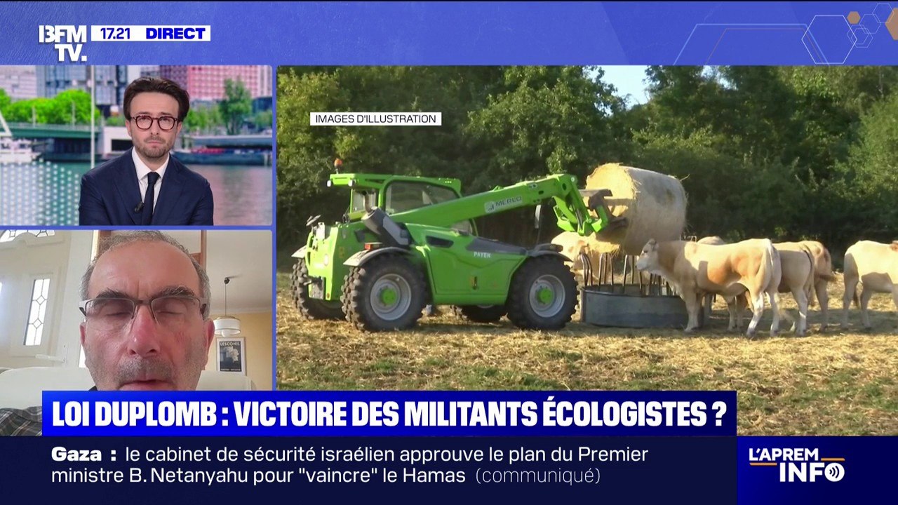 François Veillerette, porte-parole de l'association Générations futures, dit "regretter" la déclaration d'Emmanuel Macron qui souhaite promulguer la loi Duplomb "dans les meilleurs délais".