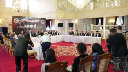 STK’lar Gazze için basın açıklaması yaptı