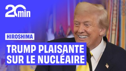 80 ans après Hiroshima, l’humour de Donald Trump laisse pantois
