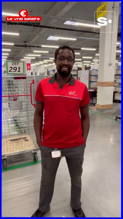 Le vrai salaire des Wallons: Junior, facteur à Bruxelles, touche entre 2.000 et 2.300€ par mois