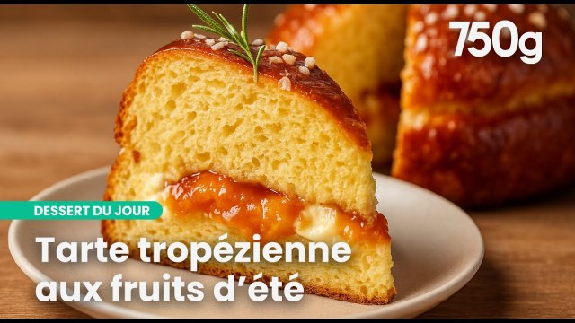 Tropézienne pêches abricots : le petit plaisir de cet été ! | 750g