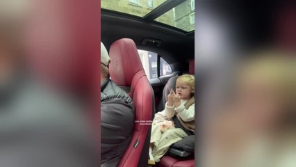 Toddler Flips off Dad After Being Told No