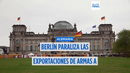 Alemania detiene las exportaciones militares a Israel que podrían utilizarse en Gaza