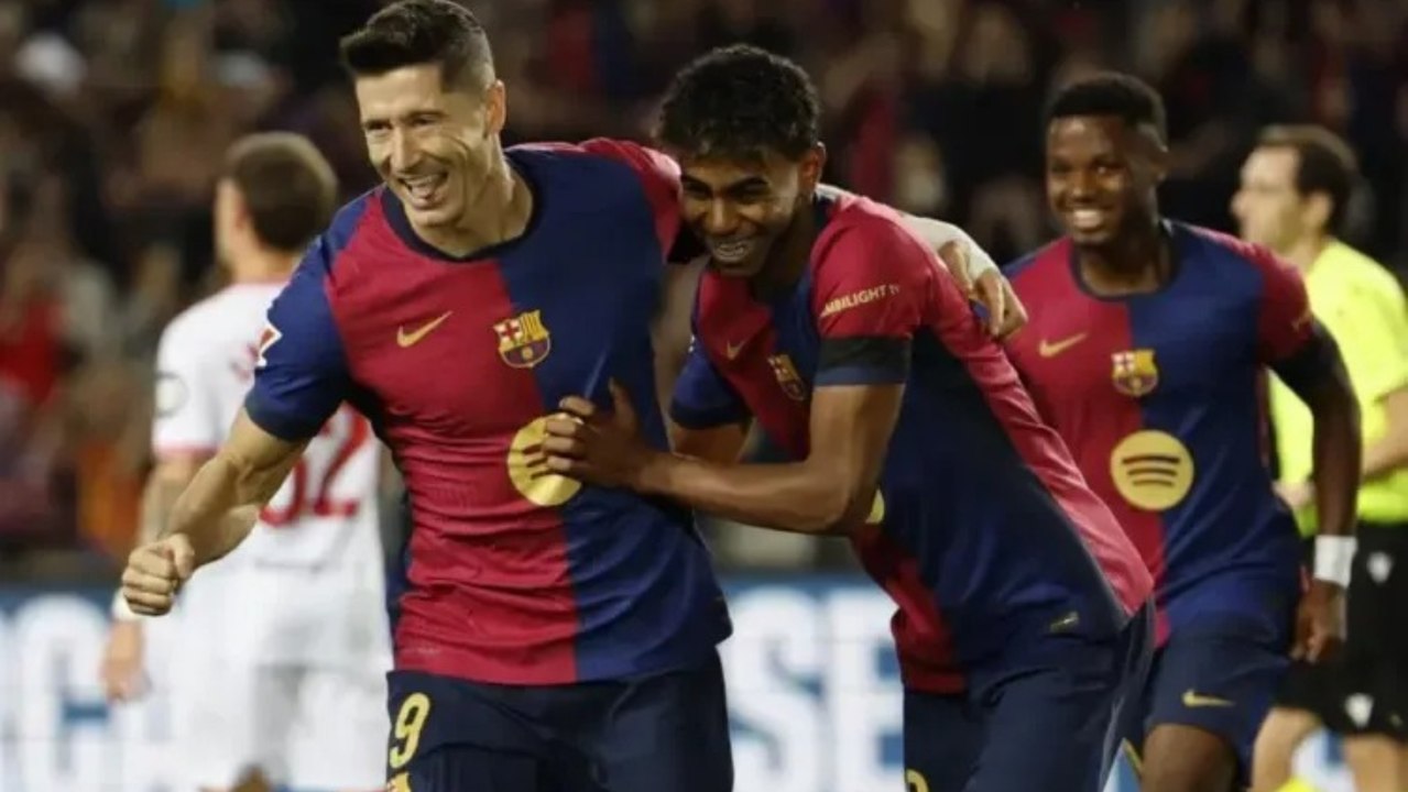 Lamine y Lewandowski, sancionados por la UEFA por no respetar las normas en un control antidopaje