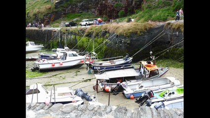 Scenes from Boscastle and Camelford in Cornwall by Andrew Townsend