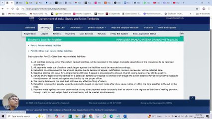 All About Electronic Liability Register in GST Portal _ Part-1 vs Part-2 Explained