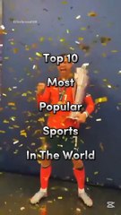 Top 10 Most Popular Sports in the World 🌍 | Global Sports Ranking 2025