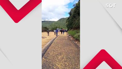 Grave acidente bloqueia totalmente a BR-277 na Serra da Esperança