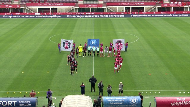 J1 I FC Rouen 1899 vs FC Fleury 91 en replay (0-0) I National FFF 2025-2026
