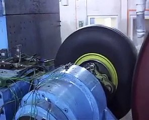 Airbus A380 brake test