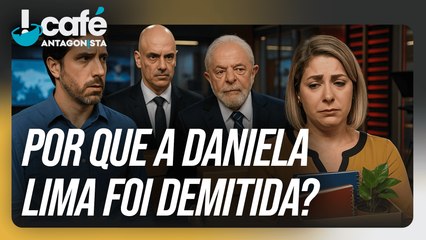 Porque realmente a Globo demitiu Daniela Lima ? | Café Antagonista #87