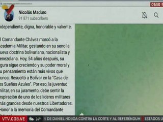 Pdte. Maduro sobre el Comandante Chávez: Su vocación no era el béisbol, sino la Patria