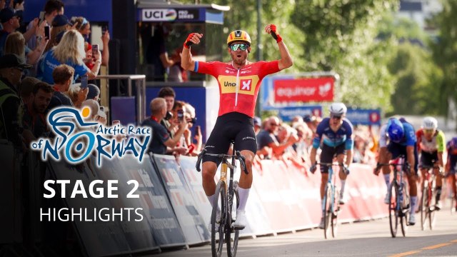 Cyclisme - Arctic Race of Norway 2025 - Étape 2 Highlights - Alexander Kristoff intouchable et une grosse chute