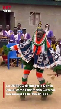 La Danza Zaouli, originaria de Costa de Marfil, fue reconocida por la UNESCO como Patrimonio de la Humanidad.