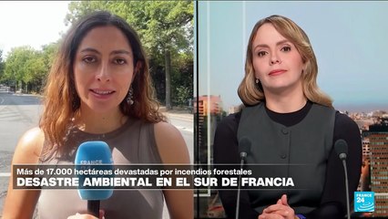 Informe desde París: incendio forestal devasta más de 17.000 hectáreas al sur de Francia