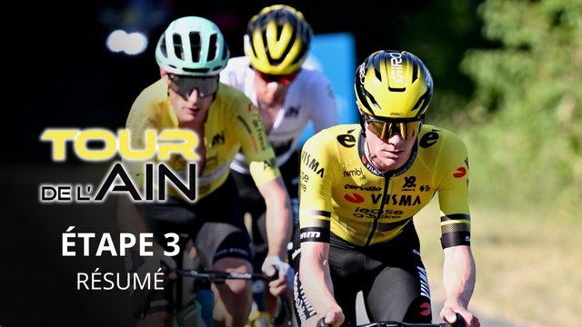 Cyclisme - Tour de l'Ain 2025 - Étape 3 Résumé - Le show de Cian Uijtdebroeks qui fait craquer Nicolas Prodhomme