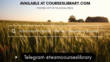 Rob Howard Course - The AI Consultancy Project