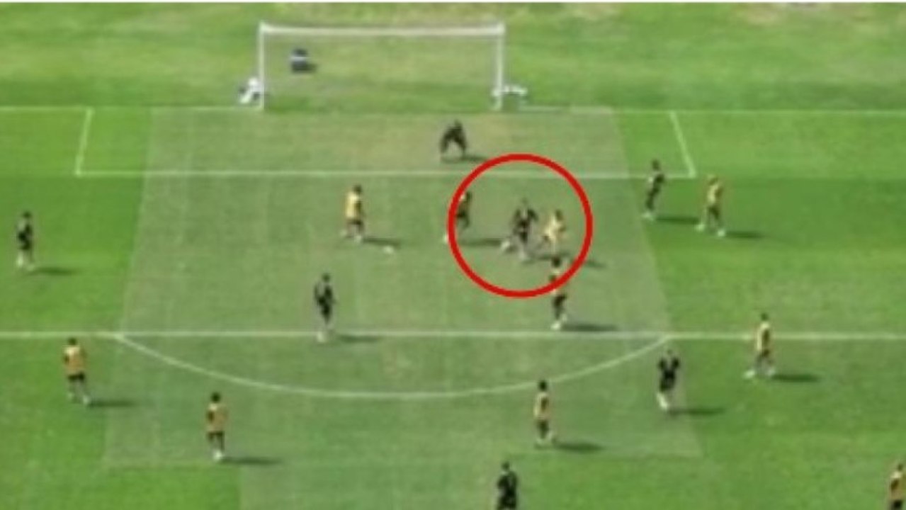 El espectacular gol de Neymar en un entrenamiento como nunca antes se había visto: ¡A vista de dron!