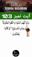 Al-Quran - Surah 2 - Al-Baqara - Ayah 103 | daily islamic tv