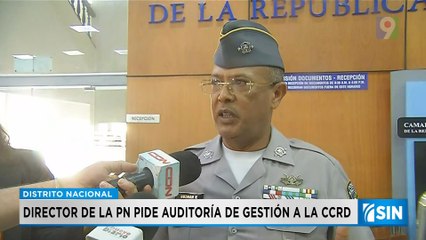 Jefe de policía solicita auditoria a su gestión a la Cámara de Cuenta | Primera Emisión SIN