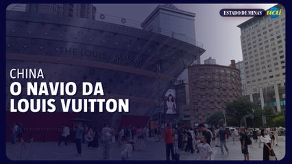 O navio da Louis Vuitton na China